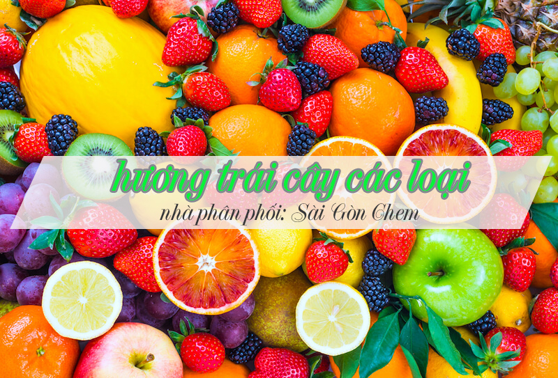 Hương trái cây dùng trong thực phẩm