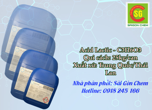 Acid Lactic - C3H6O3