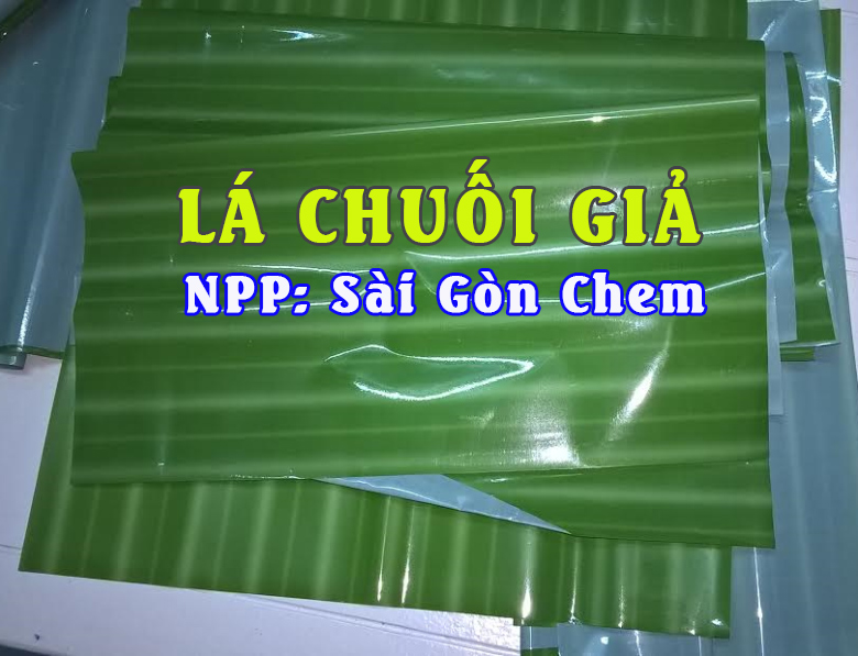 Lá chuối giả