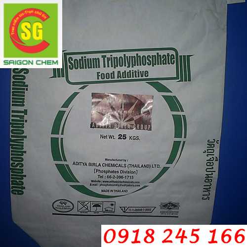 + STPP (Sodium Tripoly Phosphate) ứng dụng trong