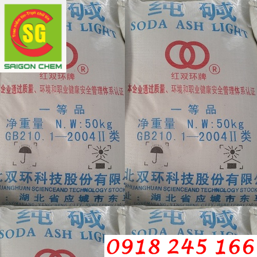 Soda ash light , Sodium carbonate