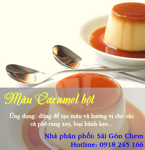 bột màu Caramel