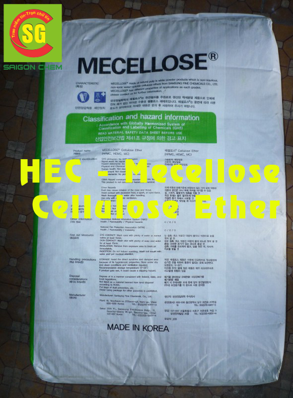 HEC - Mecellose Cellulose Ether
