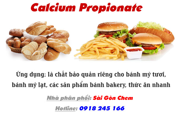 chất bảo quản thực phẩm Calcium Propionate
