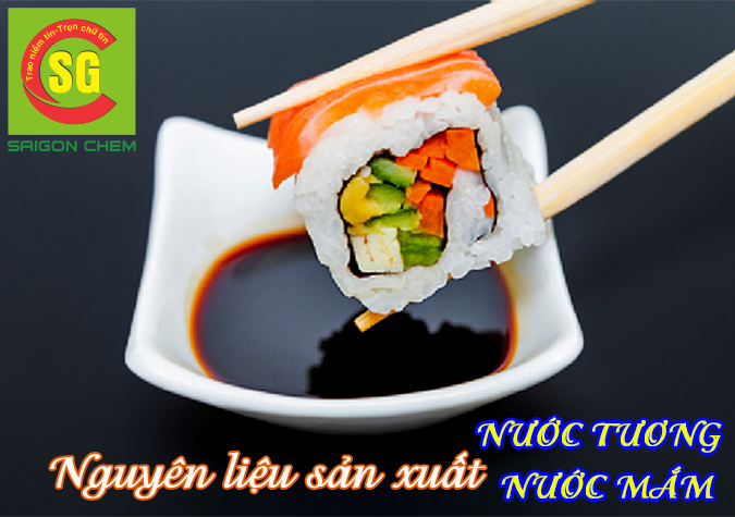 Bán nguyên liệu sản xuất nước tương, nước mắm