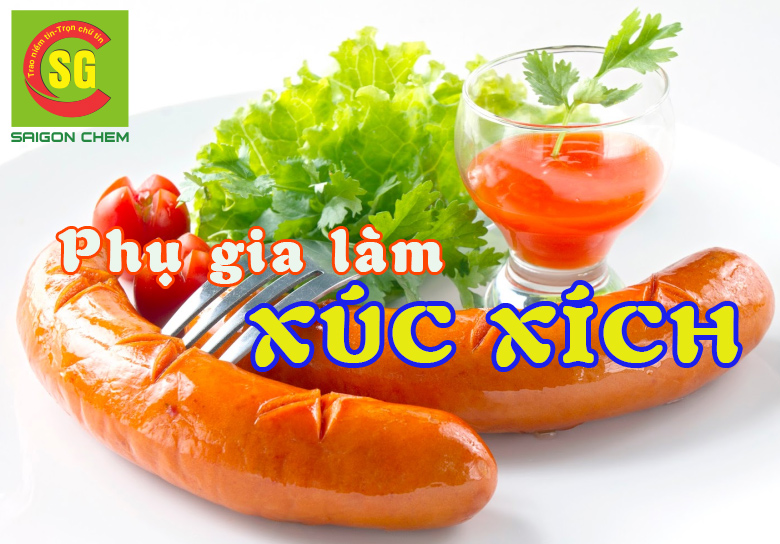Bán phụ gia làm xúc xích giá tốt