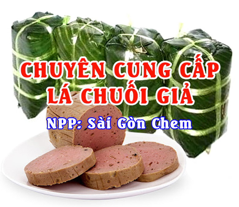 Lá chuối giả