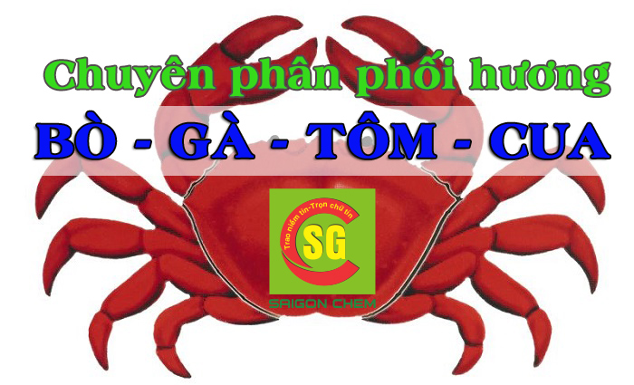 hương bò, gà, tôm, cua