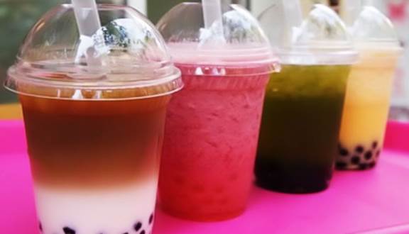 hương trái cây dùng trong chế biến trà sữa