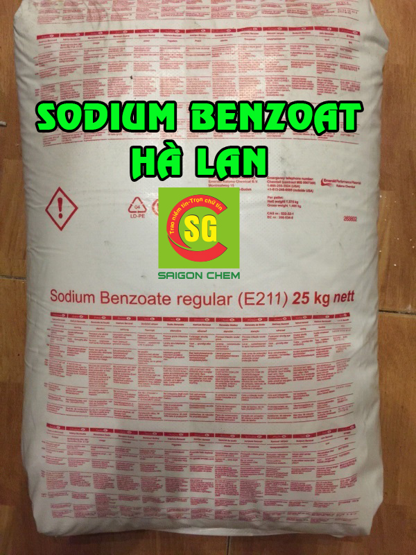 Chất bảo quản Sodium benzoate (E211) Hà Lan