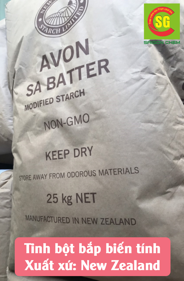 tinh bột bắp biến tính New Zealand