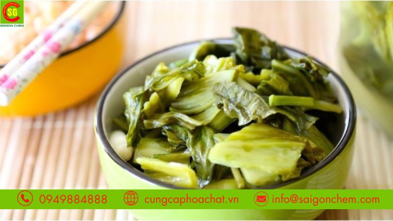 Ứng dụng giấm công nghiệp trong bảo quản thực phẩm