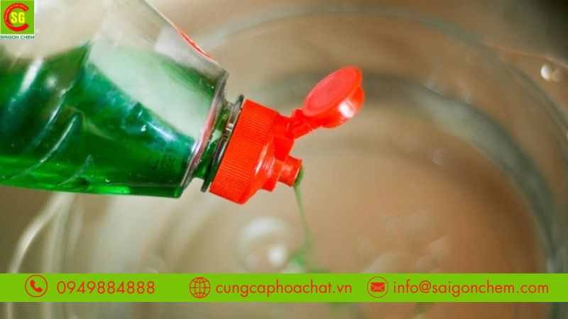 Nguyên lí hoạt động của công thức nươc rửa chén