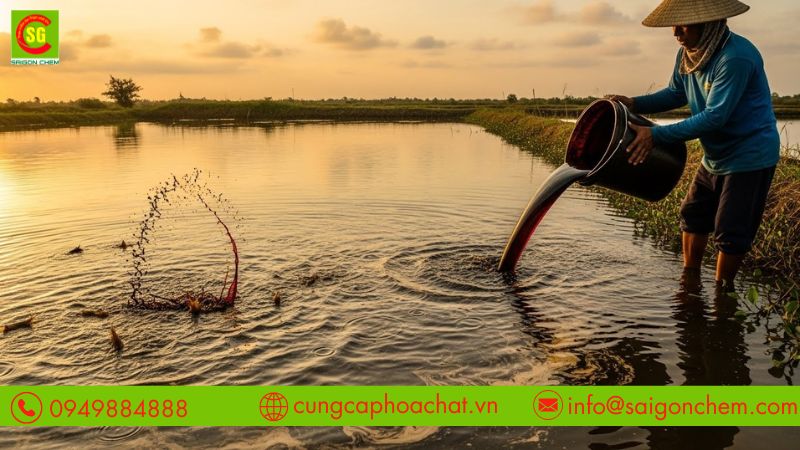 Giải ph&aacute;p hỗ trợ quản l&yacute; m&ocirc;i trường ao nu&ocirc;i