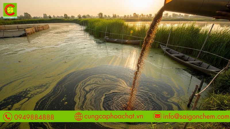 Giải pháp hỗ trợ ổn định hệ vi sinh ao nuôi