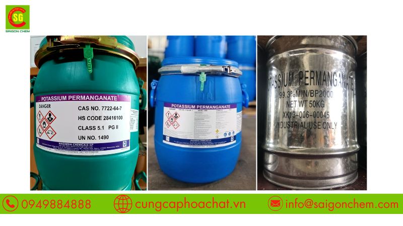 Thuốc t&iacute;m xử l&iacute; nước