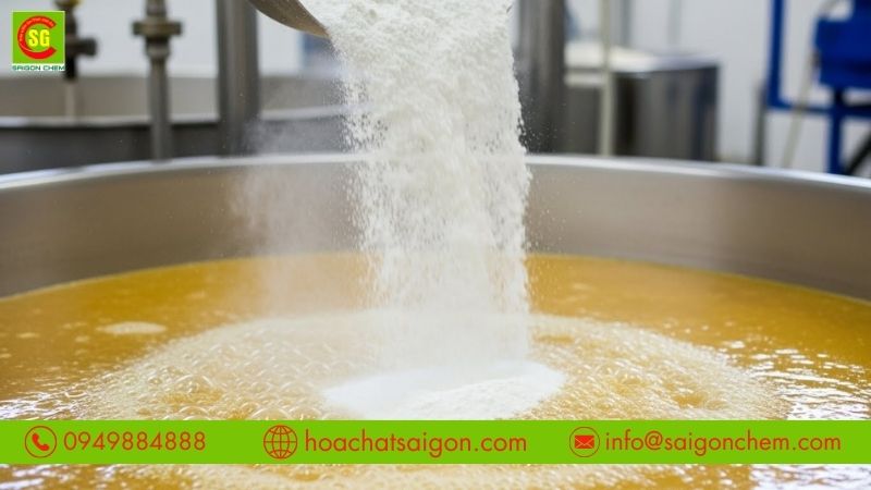 Hướng dẫn an to&agrave;n khi thao t&aacute;c với Sodium Hydrosulfite