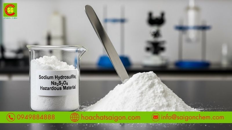 Tổng quan đặc điểm v&agrave; bản chất h&oacute;a học của Sodium Hydrosulfite