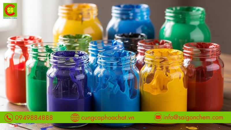 D&acirc;y chuyền sản xuất sơn c&ocirc;ng nghiệp sử dụng dung m&ocirc;i acetone