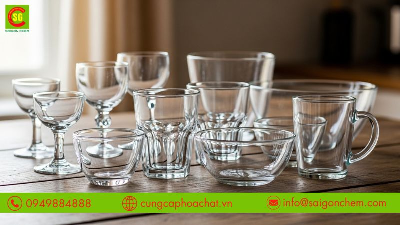 C&aacute;c sản phẩm thủy tinh ứng dụng Na2CO3 trong sản xuất