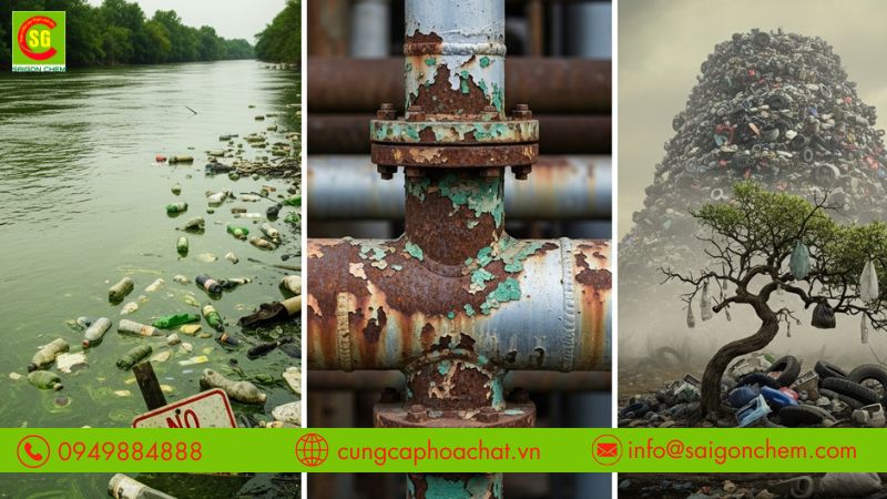 Sai hóa chất gây giảm hiệu quả và tăng chi phí