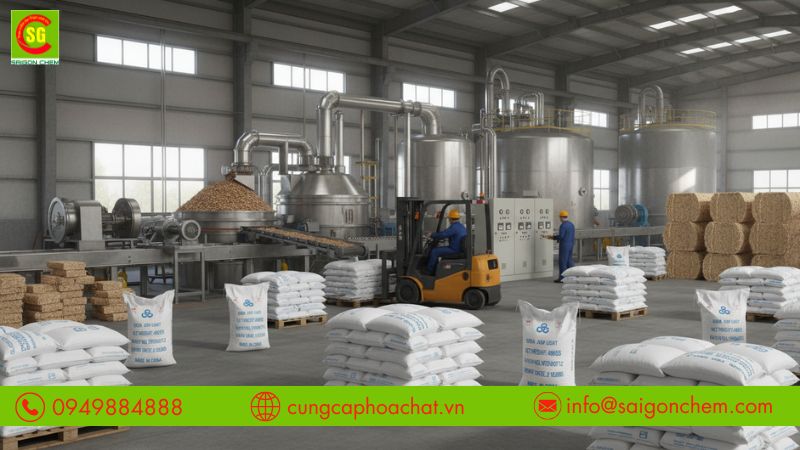Giải ph&aacute;p tối ưu Soda Ash trong sản xuất giấy