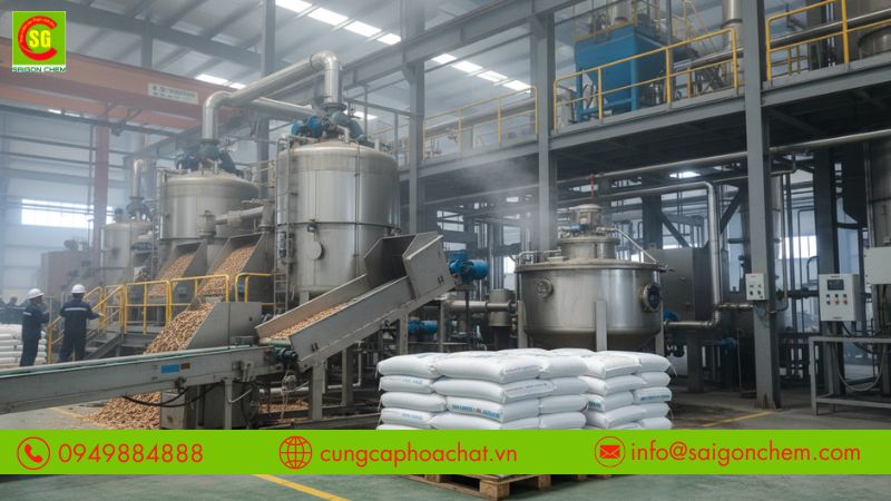 Ứng dụng Soda Ash trong sản xuất v&agrave; xử l&yacute;
