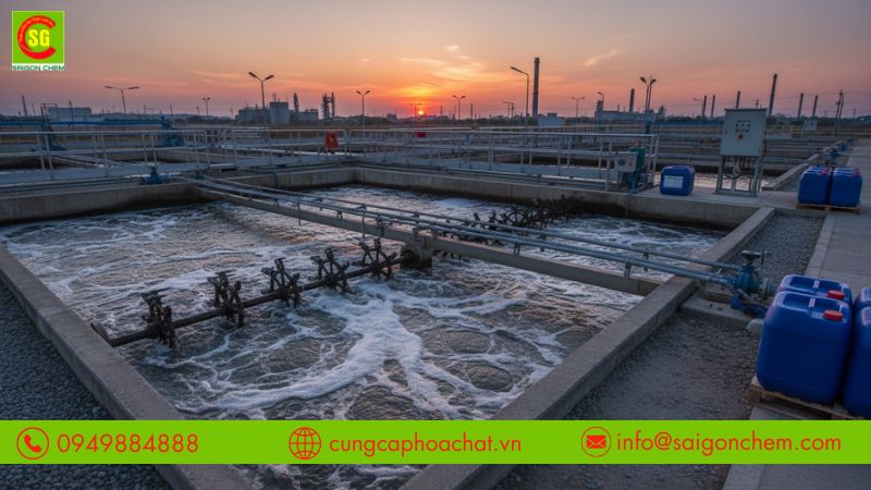 T&aacute;c dụng oxy gi&agrave; c&ocirc;ng nghiệp trong xử l&yacute; nước thải v&agrave; m&ocirc;i trường