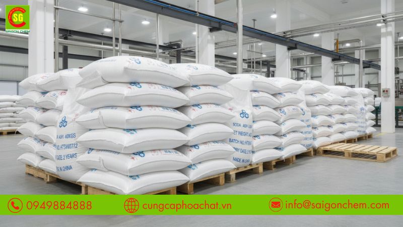 Soda ash light gi&uacute;p ổn định quy tr&igrave;nh h&oacute;a chất