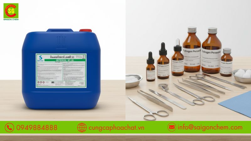 So s&aacute;nh ti&ecirc;u chuẩn sản xuất v&agrave; độ tinh khiết oxy gi&agrave;