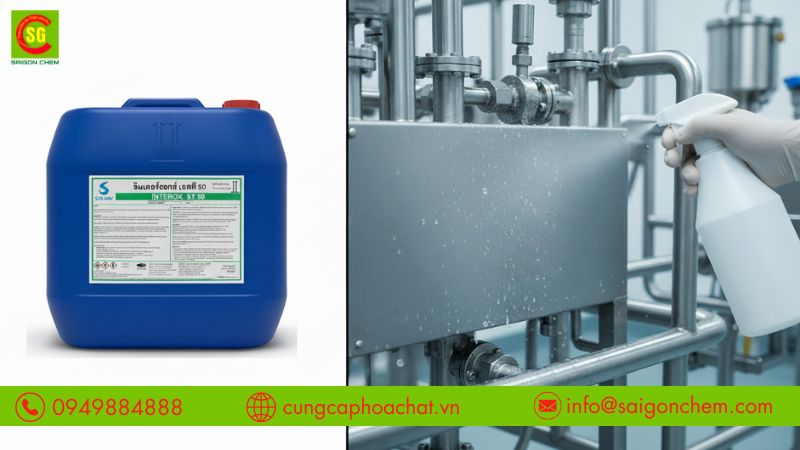 Oxy gi&agrave; giải ph&oacute;ng oxy hoạt t&iacute;nh ti&ecirc;u diệt vi sinh