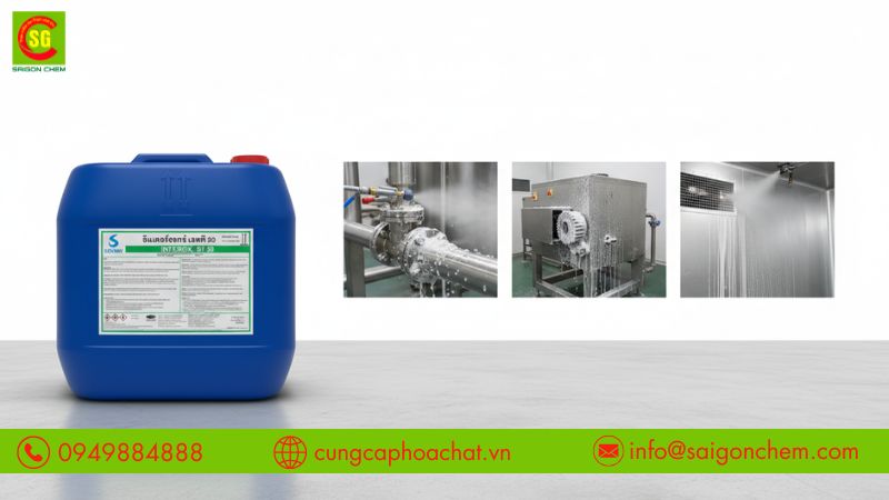 Ứng dụng oxy gi&agrave; c&ocirc;ng nghiệp khử tr&ugrave;ng bề mặt trong nh&agrave; m&aacute;y v&agrave; khu c&ocirc;ng cộng