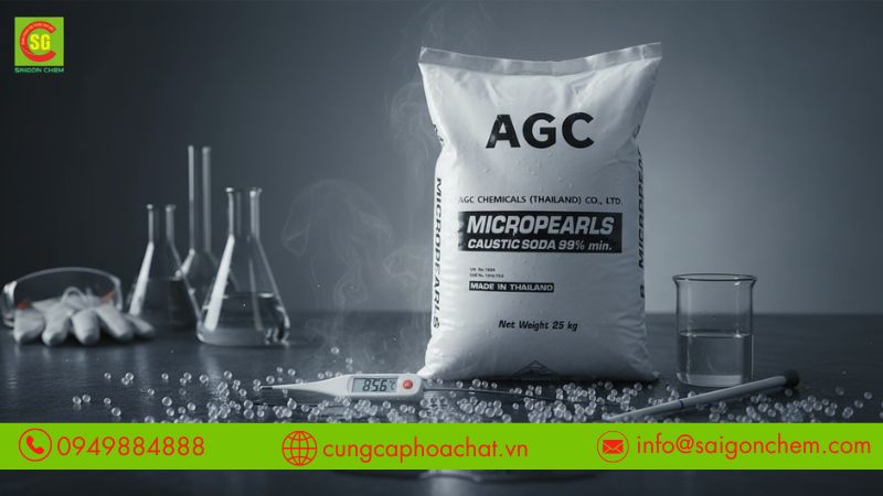 Đặc t&iacute;nh l&yacute; h&oacute;a của Sodium Hydroxide quyết định hiệu quả sử dụng