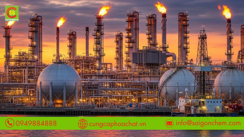 Ứng dụng trong c&ocirc;ng nghiệp dầu kh&iacute;
