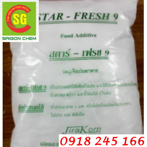 chất tẩy trắng trong thực phẩm Star fresh 09 thái lan