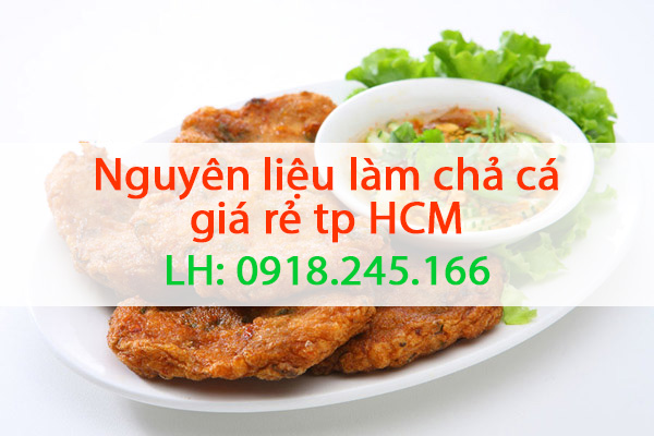 Nguyên liệu làm chả cá