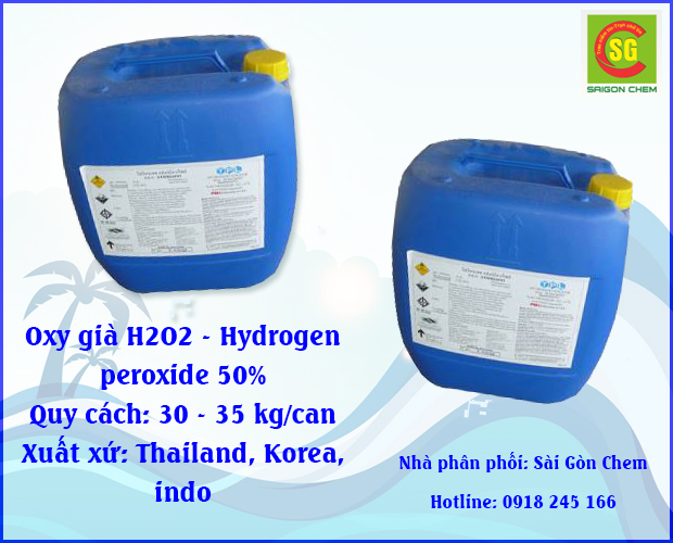 oxy già H2O2 - Hydrogen peroxide 50%