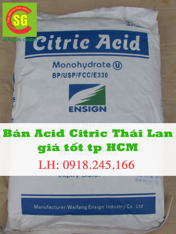 ACID CITRIC THÁI LAN