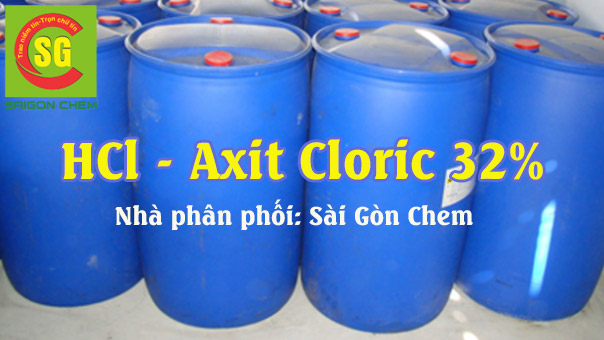 Hoá chất HCl - Axit Cloric 32%