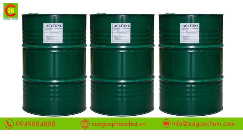 Acetone là dung môi hữu cơ phổ biến