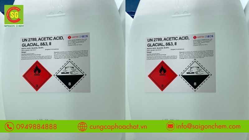 Giấm công nghiệp - Acid acetic