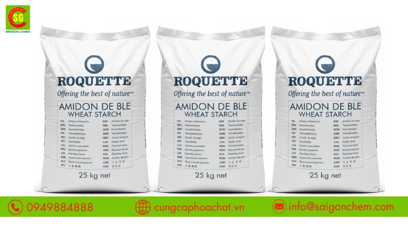 Wheat starch l&agrave; tinh bột m&igrave; đ&atilde; loại gluten