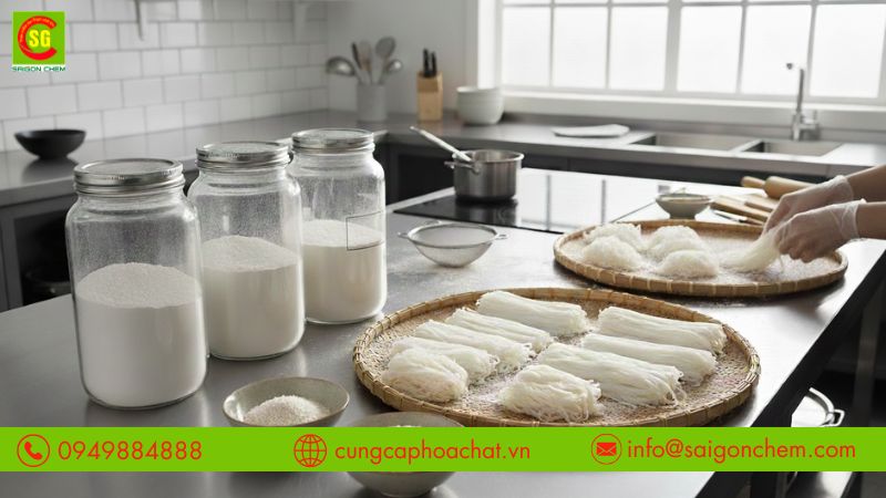 Gi&uacute;p sợi b&uacute;n phở dai v&agrave; trắng hơn
