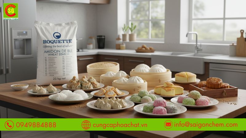 Nguy&ecirc;n liệu ch&iacute;nh cho h&aacute; cảo, b&aacute;nh phở