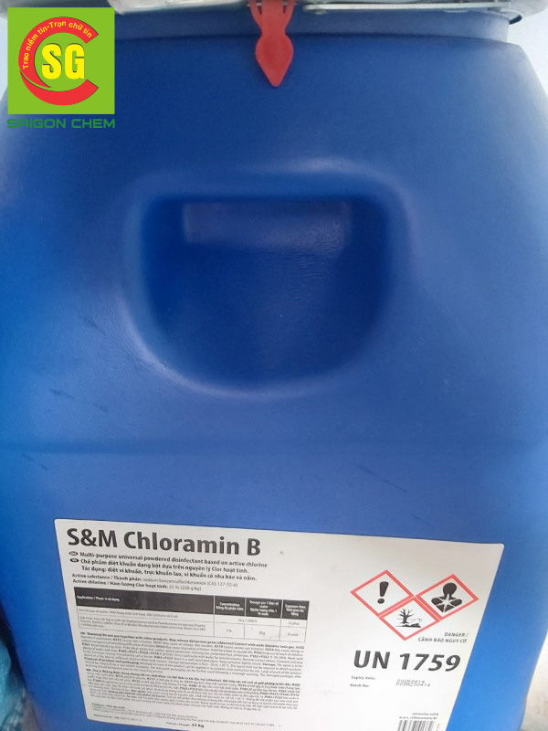 Bán Chloramin B Tiệp Khắc dùng trong sát trùng với hiệu quả cao