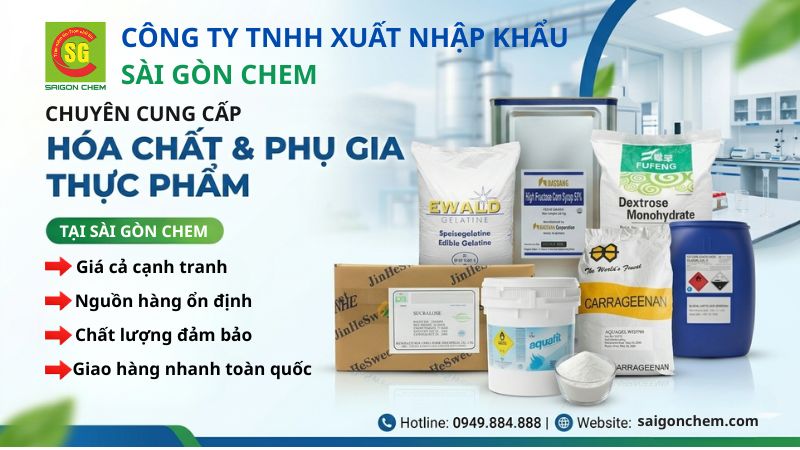 Nh&agrave; cung cấp Cloramin B uy t&iacute;n tại S&agrave;i G&ograve;n Chem